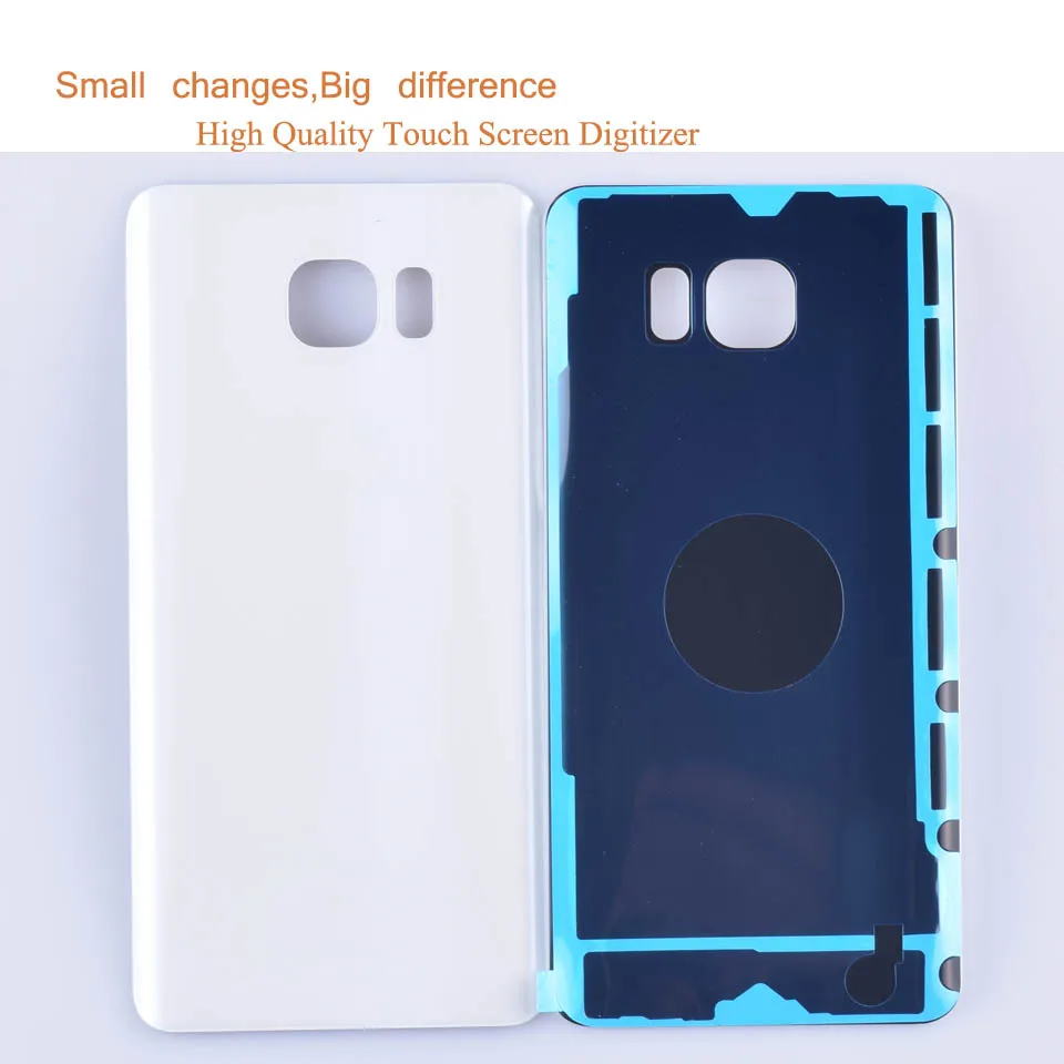 10 шт./лот для samsung Galaxy Note 5 Note5 N920 N920F N920A корпус крышка батареи задняя крышка чехол задняя дверь замена шасси