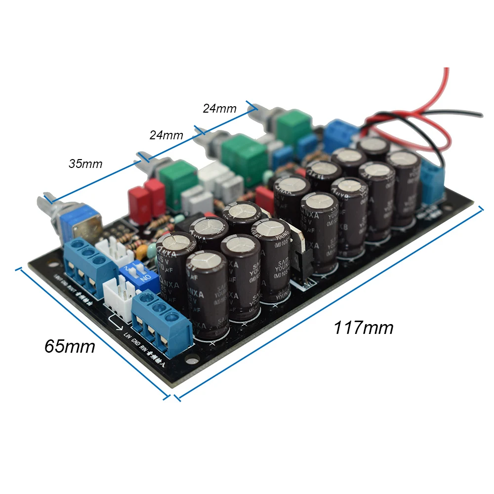 Lusya HIFI OPA2604+ AD827 OPAMP 5532 предусилитель Регулятор громкости G12-005