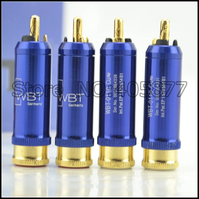 

Hi-End 0110 Cu nextgen Topline Copper RCA Phono Plugs 9MM cable plug for hifi