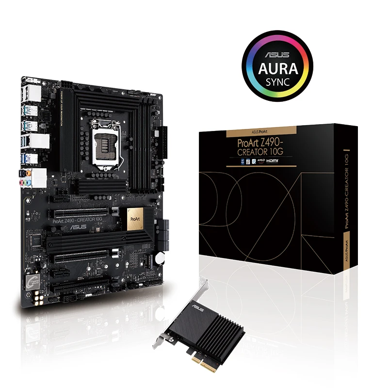 Новый для Asus ProArt Z490 Creator 10G оригинальный настольный процессор Intel Z490M DDR4