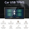 USB Android TPMS Tire Pressure Monitoring System for Car Radio DVD car Player  4 Tire external / inner Sensors Temperature Alarm ► Photo 2/6