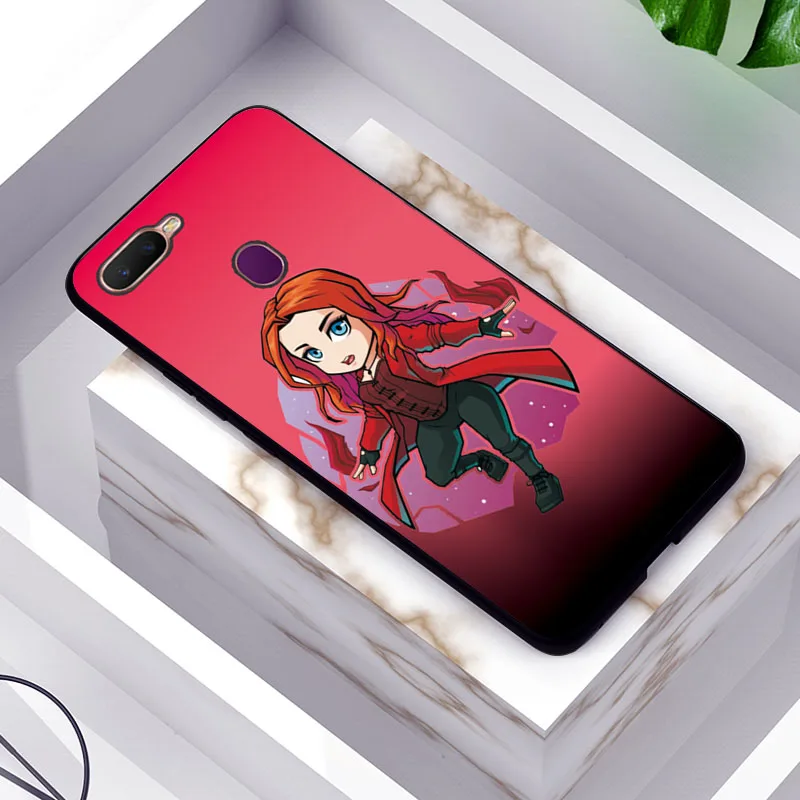 TPUBLK591 Чехлы для девочек с изображением клоуна для OPPO A5 A7 A3S AX7 R15 K1, черный чехол из ТПУ для OPPO RX17 Neo R17 Neo, чехол для телефона - Цвет: TPUBLK591