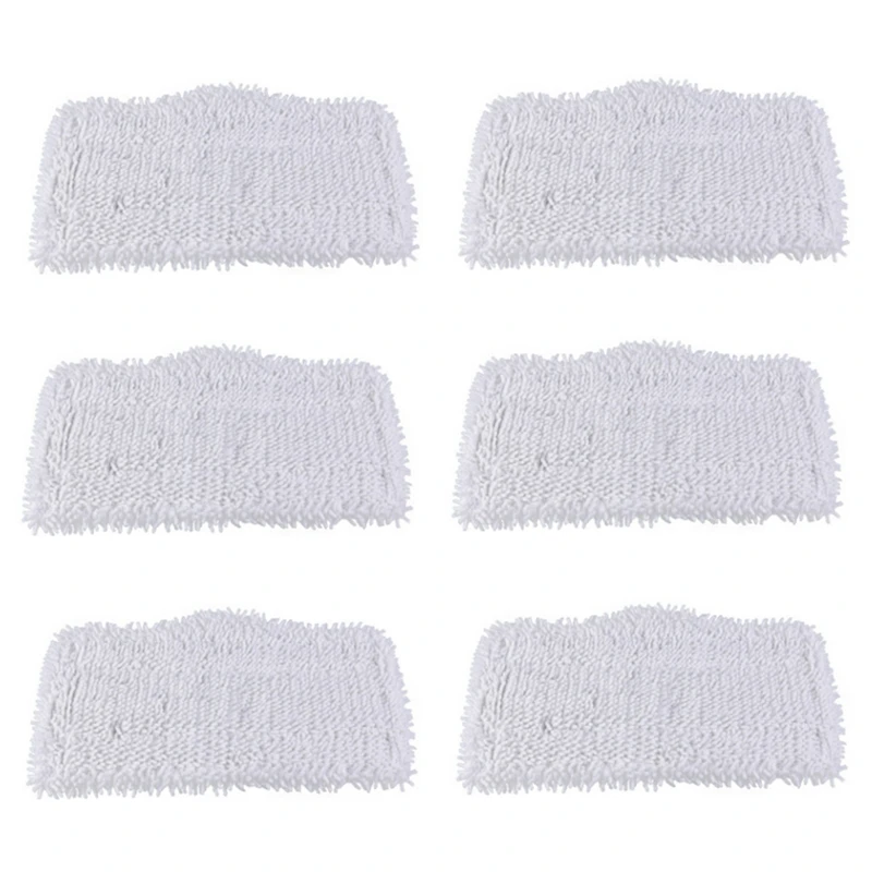 6PCS Steam and Spray Mop Cleaning Pads for Shark S3101, S3102, S3250