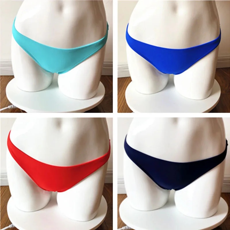 Brazilian Cheeky Bottom Thong V Swimsuit Bottom Bikini T-Back Swimwear Swim Shorts Beach Pants Hipster Briefs Thong Underwear