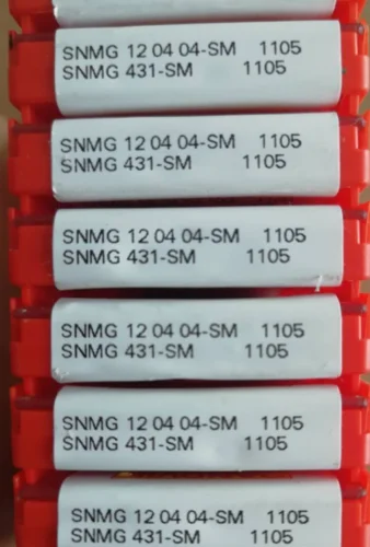 10 шт. вставки карбида SNMG120404-SM 1105