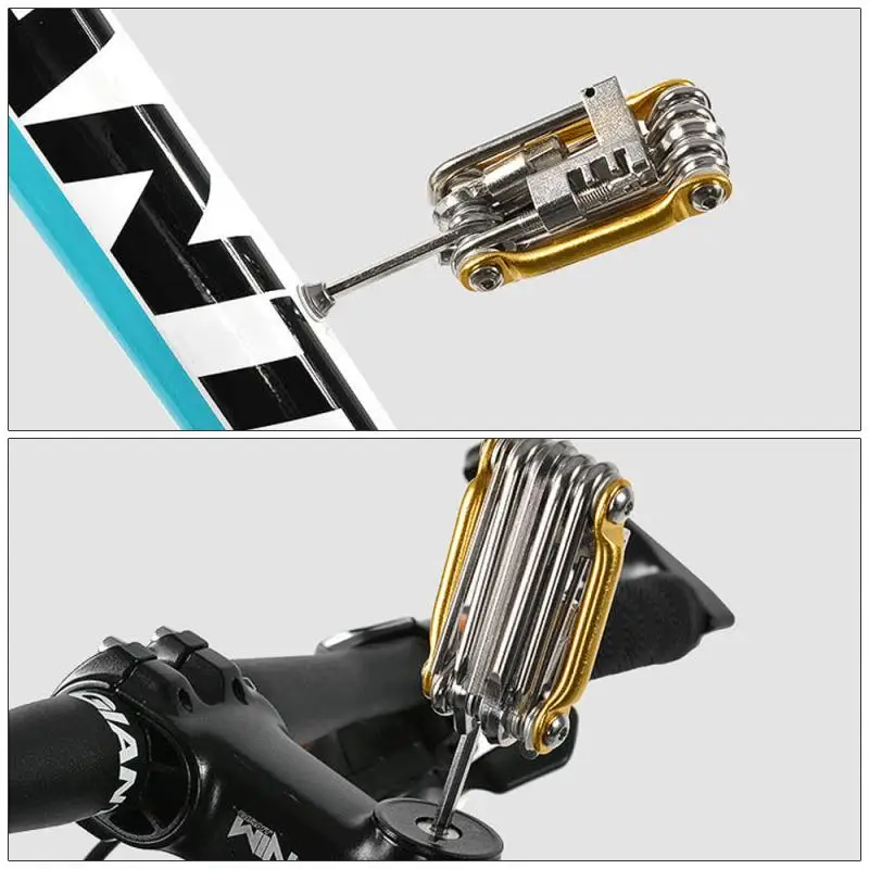 11 в 1 набор инструментов для ремонта велосипедов|Инструменты велосипедов| |