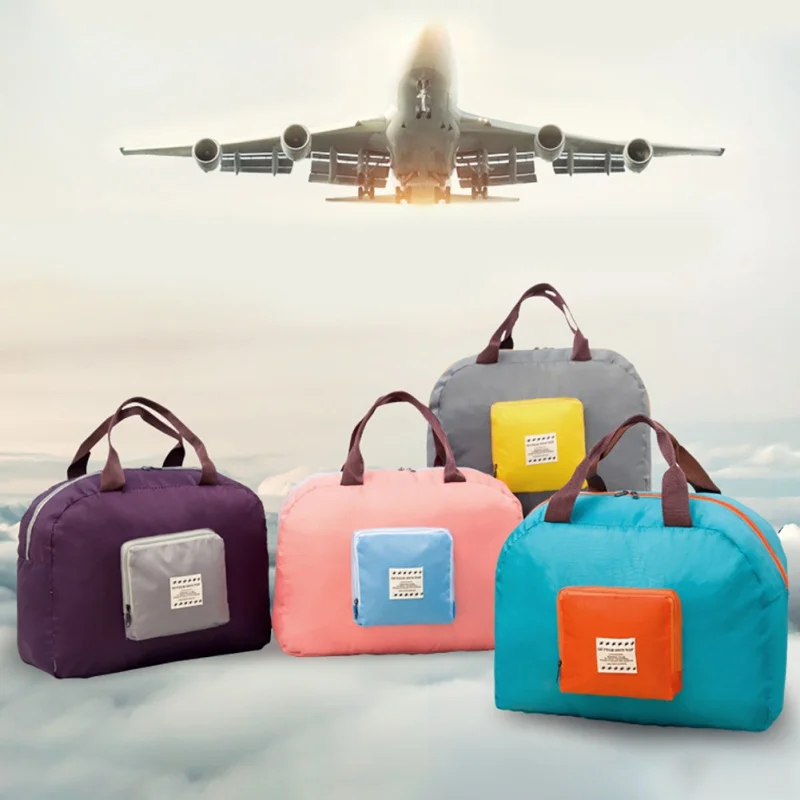 Unisex's Lightweight Foldable Waterproof Duffel Travel Bag Luggage Bag Large Capacity