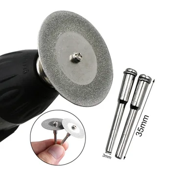 

30mm eight-hole slices/ten slices electroplated diamond cutting discs dental grinding discs emery Drill Fit