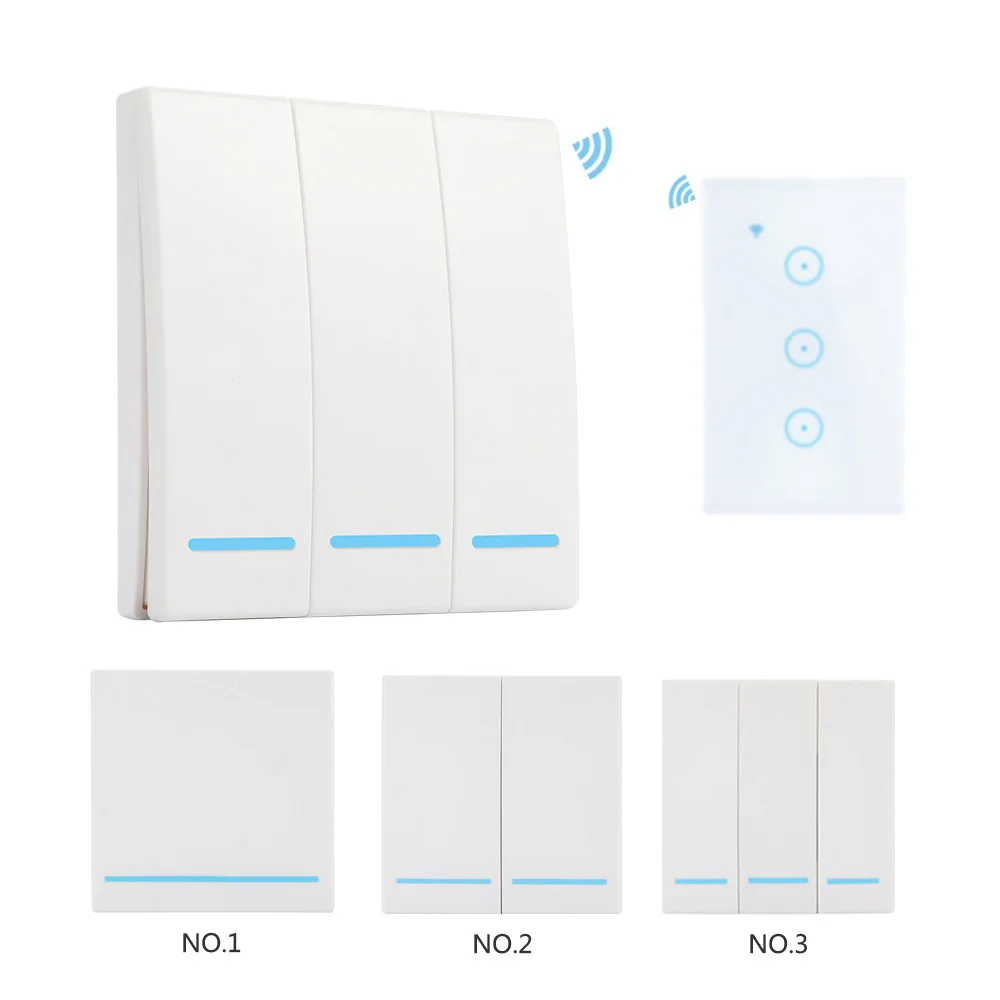 

Smart Home Automation WiFi Light Switch DIY Wireless Remote Controller Smart Life Tuya for Apple HomeKit Alexa Tuya Google Home