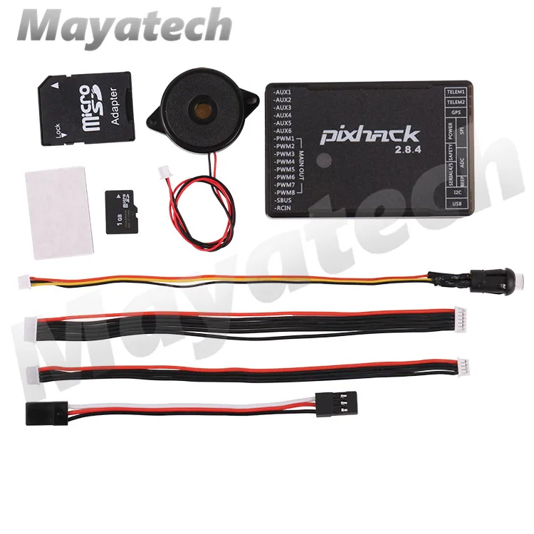 Контроллер полета Pixhack 2.8.4 32 бит на основе Pixhawk Autopilot UAV Дрон Мультикоптер
