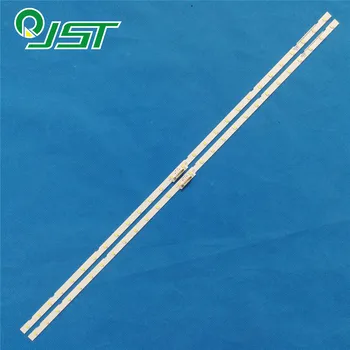 

100% New 2pcs/Kit LED strip for SAM SUNG TV UE43NU7192U UE43NU7450U CY NN043HGAVDH AOT 43 NU7100F 2X28 3030C d6t 2d1 28S1P REV.2