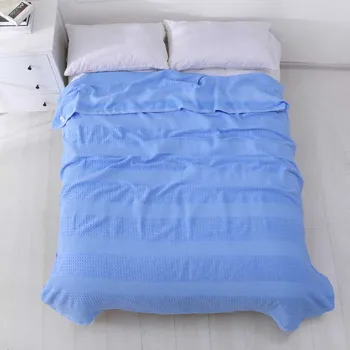 

Cotton Home Towel Summer Blanket Bedding Coverlet Student Kids Dormitory Quilt Manta De Toalla