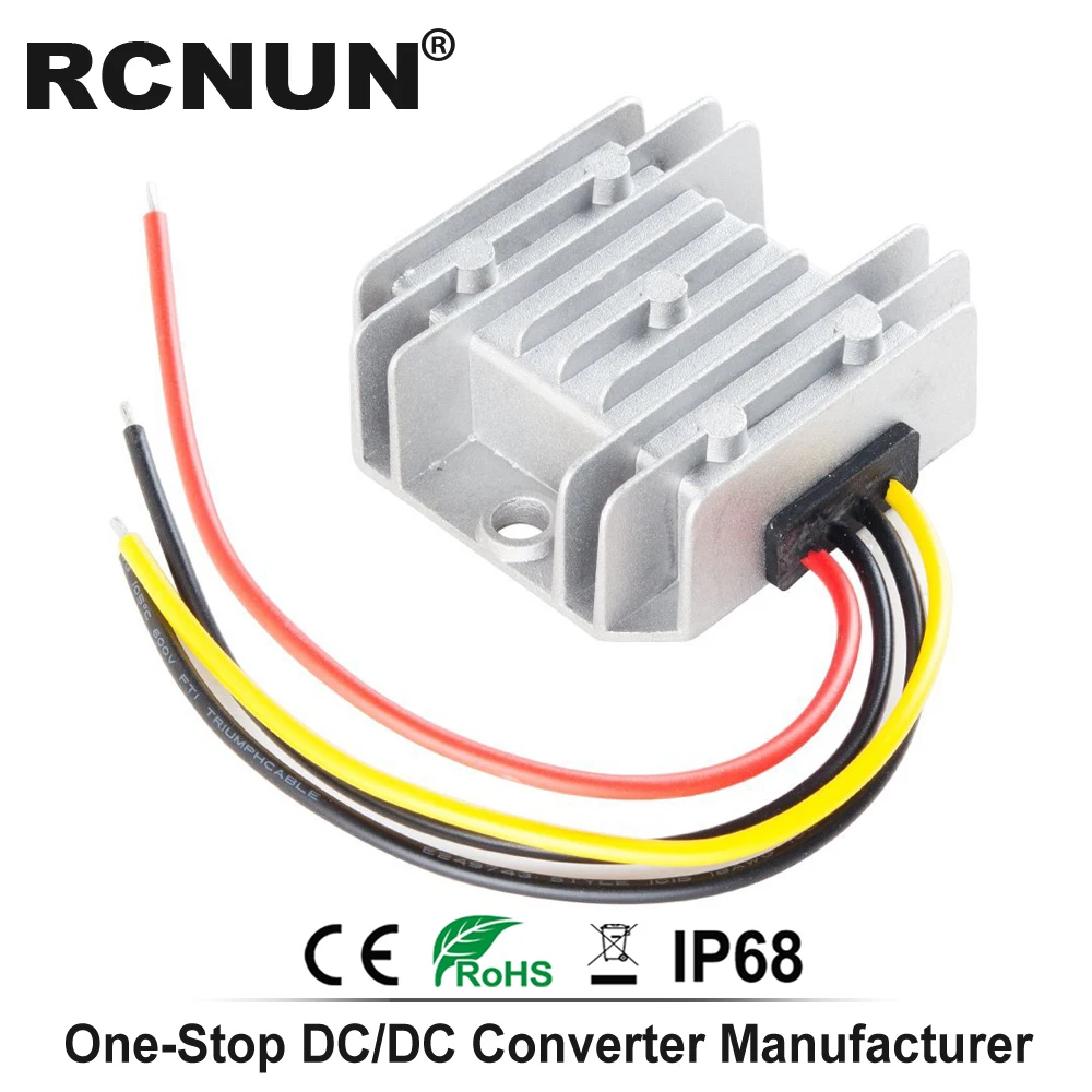 DC в DC 12V 19V 3A повышающий преобразователь питания постоянного/постоянного тока, 57W автомобильный ноутбук источник питания CE RoHS