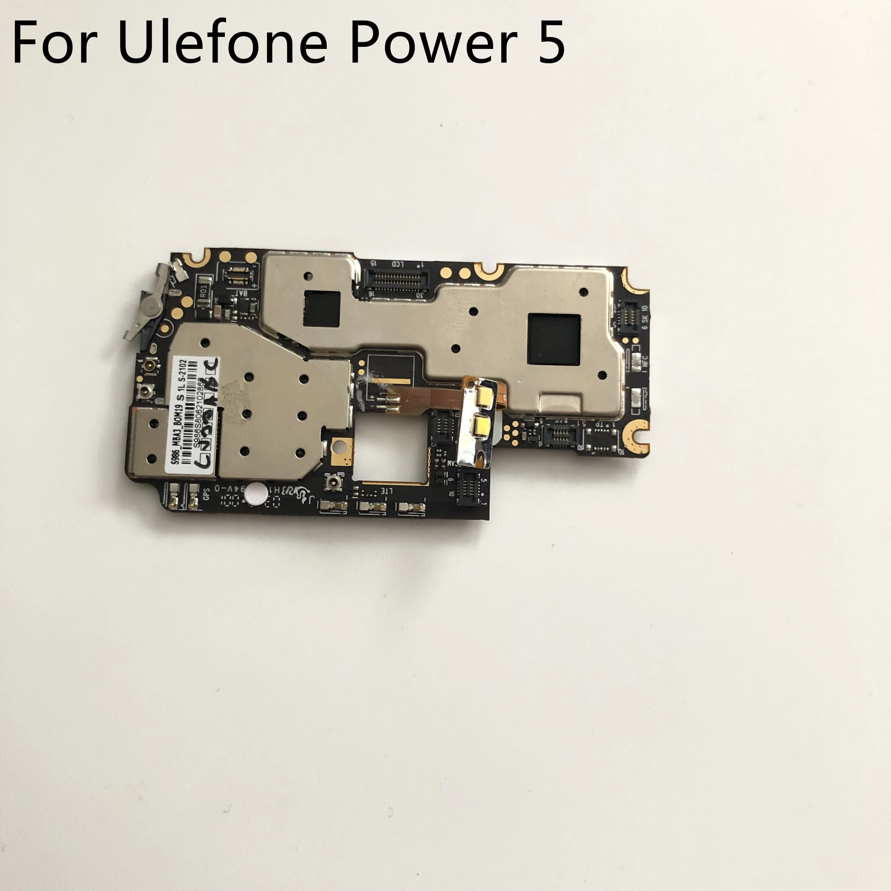 Б/у материнская плата 6 ГБ ОЗУ + 64 Гб ПЗУ для Ulefone Power 5 MTK6763 Восьмиядерный процессор 0