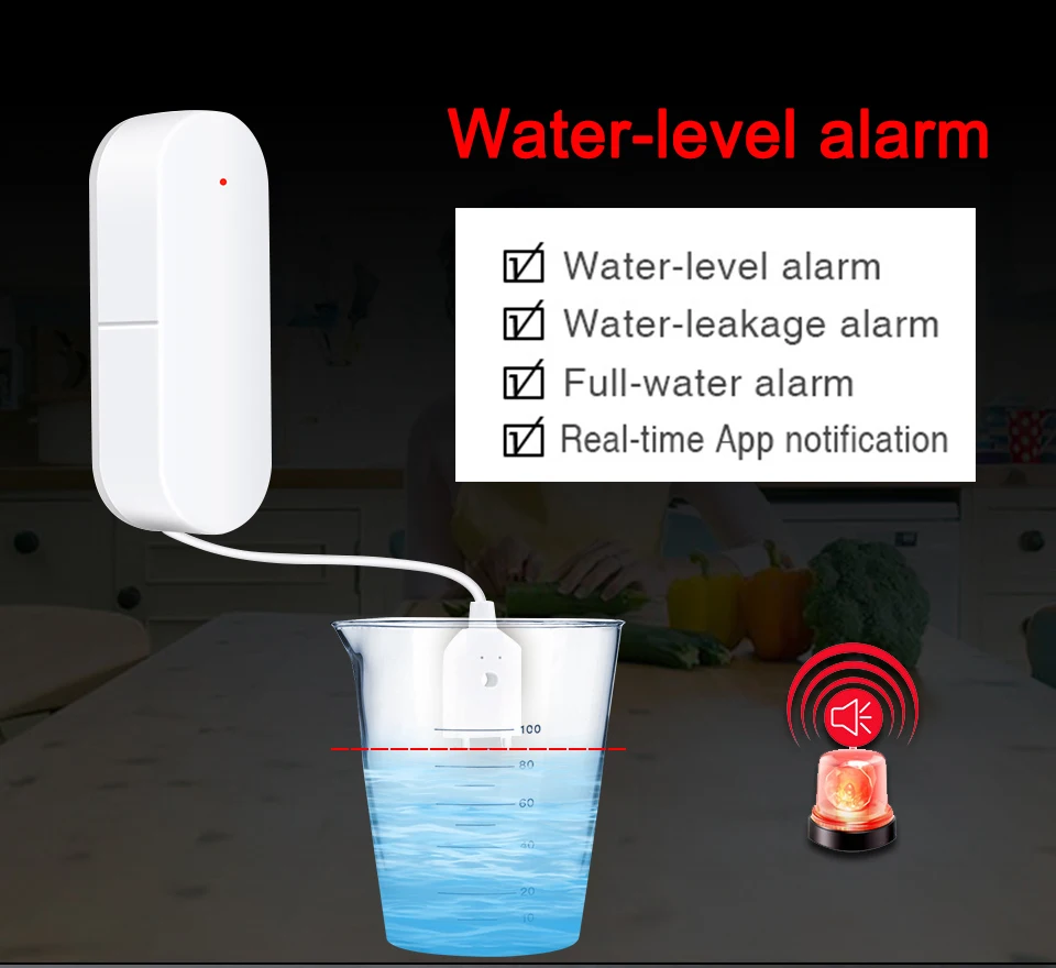 Tuya умный WiFi датчик для двери открытые/Закрытые детекторы совместимы с Alexa Google Home