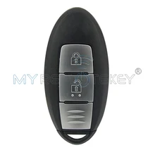 SUV Smart key 2 кнопки 433,92 mhz S180144102 для Nissan Qashqai X-Trail с аварийным ключом без ключа, Автомобильный Дистанционный ключ remtekey