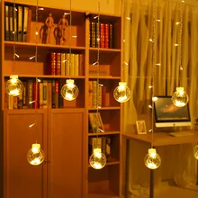 Coquimbo глобус лампочка струнные огни ЕС/США штекер 8 режимов освещение мяч для очищения Винтаж 12 шт. лампа светодиодный праздник светодиодная гирлянда