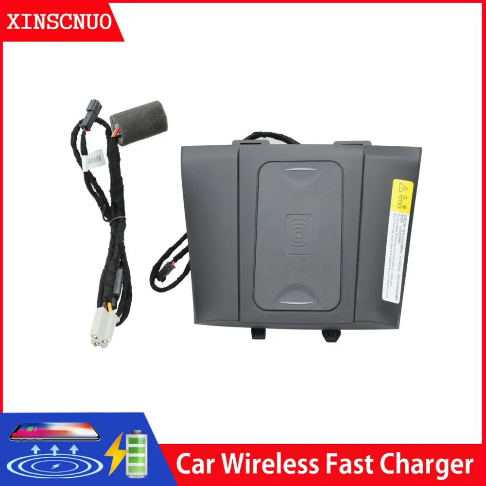 

Car Accessories For Mazda CX-4 2016 2017 2018 wireless mobile charger QI wireless Fast charging phone Car Charging Pad