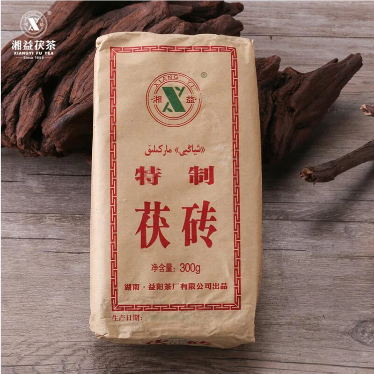 Черный чай Хунань Фу Чай Fucha специальное производство Китай Xiang Yi Yiyang Anhua Темный Hei