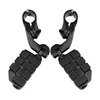 Motorcycle Front Driver Rider Rubber Foot Pegs Footrests Footpegs For Harley Honda Yamaha Kawasaki ► Photo 3/6