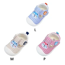 Baby Shoes Autumn Baby Girl Anti-Slip Casual Walking Shoes Patchwork Design Sneakers Soft Soled First Walkers 6M-2.5T