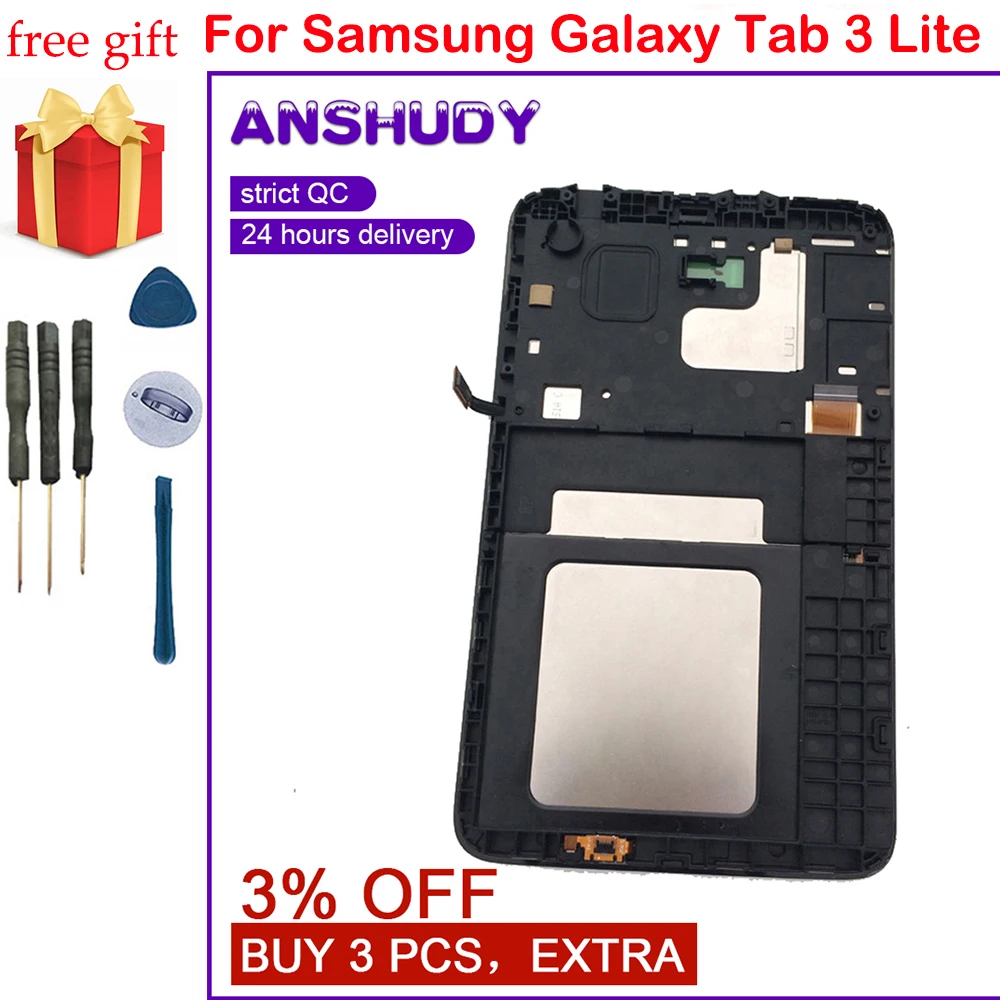 Для Samsung Galaxy Tab 3 Lite 7 0 ''T116 T113 T111 T110 сенсорный экран дигитайзер SensorLCD дисплей