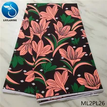 LIULANZHI в нигерийском стиле воск ткань s Горячая Распродажа африканская восковая ткань для блестящих женских полиэфирной ткани 6 ярдов/партия ML2PL21-ML2PL50