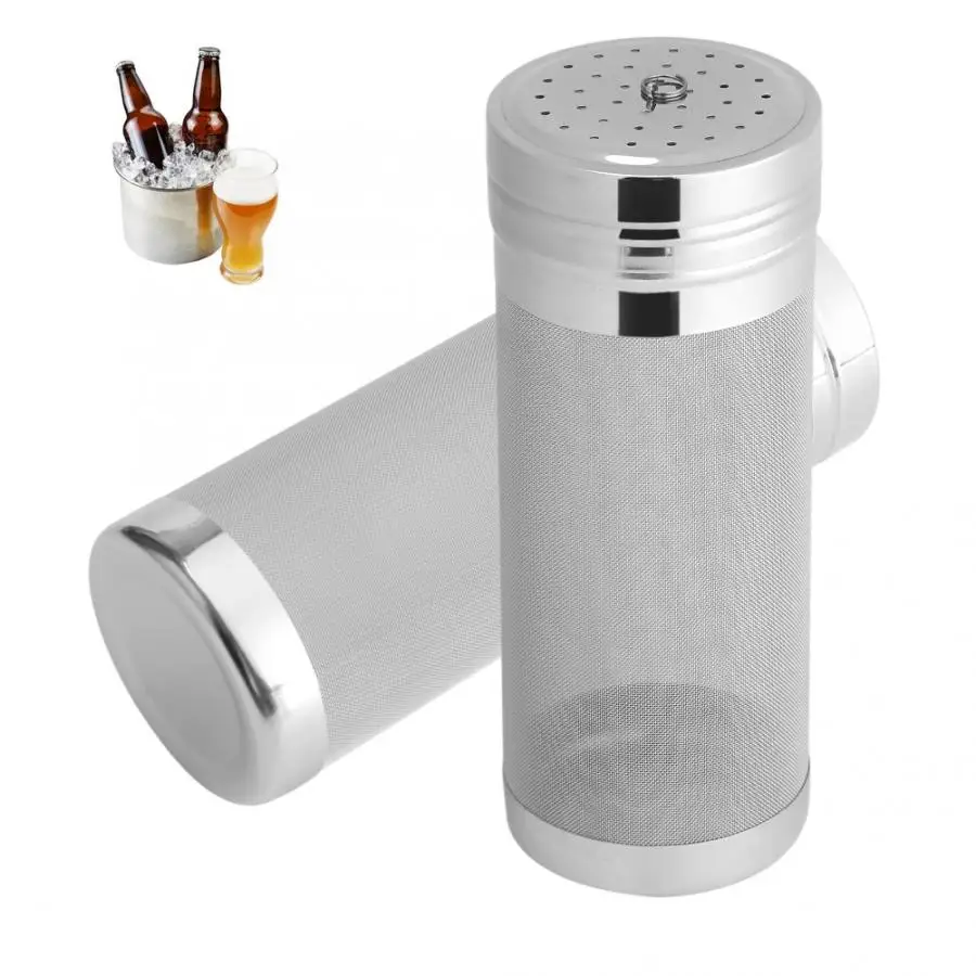 300 Micron Stainless Steel Mesh Beer Filter for Homemade Brew 7x18cm Home Coffee Dry Hopper Kitchen Colander Fruit Vegetable | Дом и сад