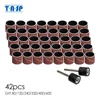 TASP 42pcs Abrasive Sanding Band Sleeve & Drum Kit Sandpaper Rotary Tools Accessories with Mandrels Grit 80~600 ► Photo 1/6