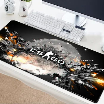 

Yuzuoan CSGO game wallpaper big mouse pad gamer gaming gaming cafe keyboard pad wholesale custom home table mat
