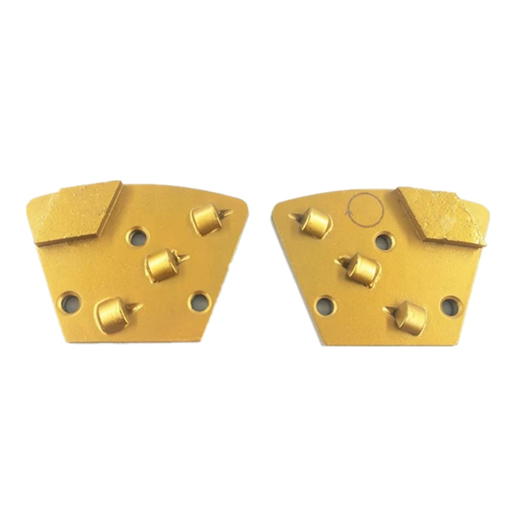 

PCD12 Rhombus Segments Three Quarter PCD Grinding Shoes Grinding Plate for Removing Mastic and Thicker Epoxy 12PCS