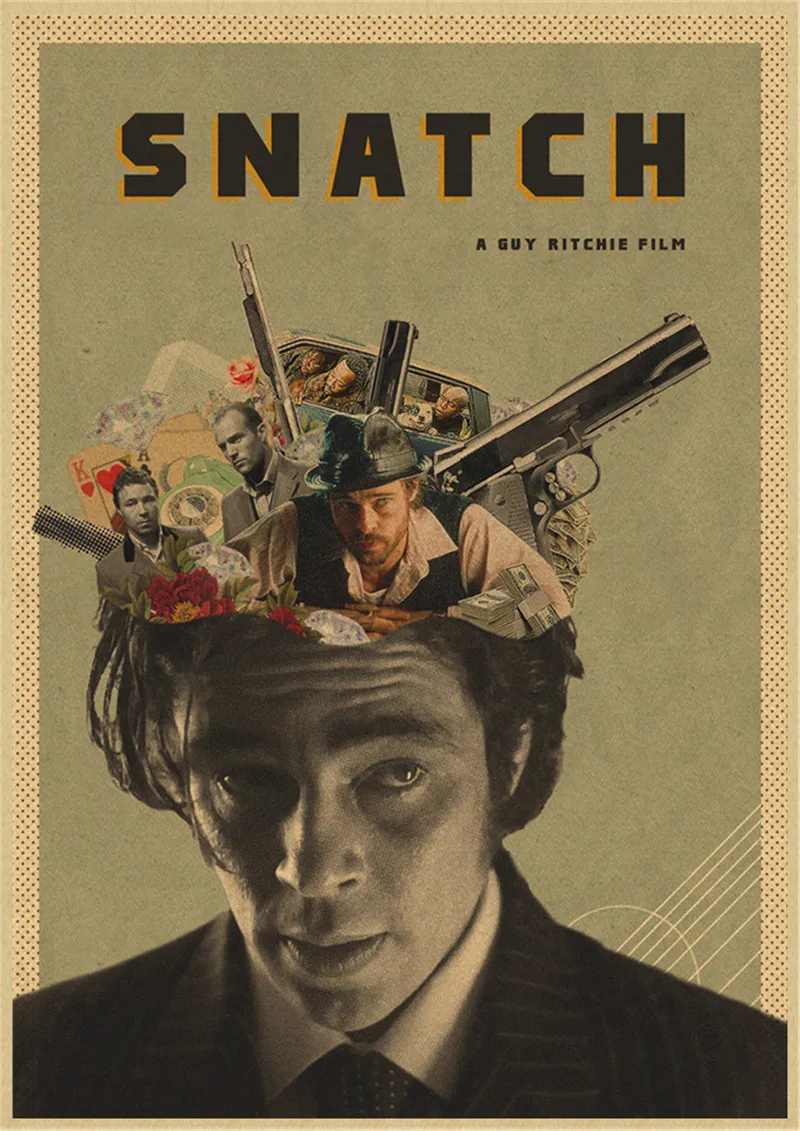 Snatch Movie Poster Print & Unframed Canvas Prints