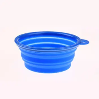 

2018 New Collapsible Dog Bowl Food Grade Silicone Feeding Portable Travel Bowl Free Expandable Cup Dish for Pet Cat Food Water