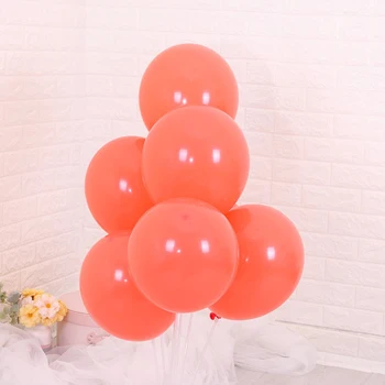 

150pcs Coral red Balloons 5' 10" 12" Small Latex Pastel Balloon DIY Home Wedding Party Birthday Baby Shower Valentine Decortions
