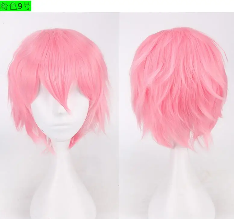 30CM 20 Colour Game Persona 5 Kurusu Akira Short Wig Cosplay Costume Heat Resistant  Hair Joker Amamiya Ren Men Wigs