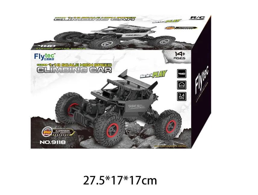 1:16 сплав внедорожный пульт дистанционного управления автомобиль 4wd скалолазание радио автомобили Металл 2,4 Ghz Высокоскоростной игрушечный автомобиль детские игрушки