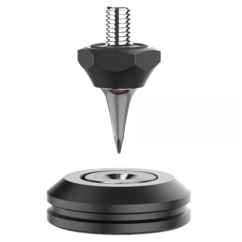 

HIFI Audio Speaker Isolation Spikes 304 Stainless Steel Speakers Repair Parts Foot Nails /Pads Anti-shock Shock Absorber PLUS