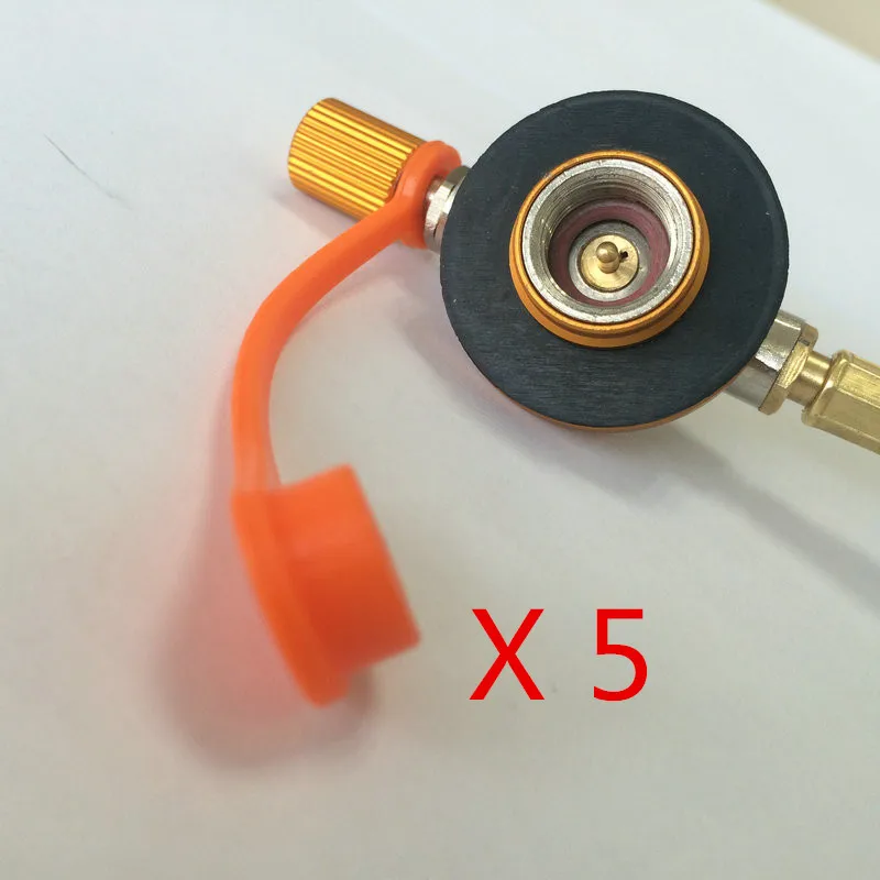 

5 PCS Hiking outdoor stove Burner gas valve protection plug dust proof sleeve Self-driving tour Free shipping