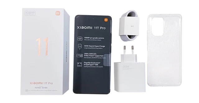 Xiaomi 11T Pro Dual Sim 8GB RAM 256GB 5G (branco luar)