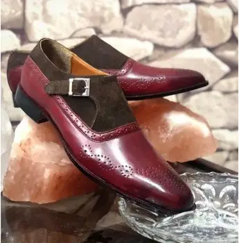 

Men Shoes Fashionable Pu Leather Lace-up Boots Handmade Casual Formal Stylish Autumnchelsea Boots Zapatos De Hombre HA041