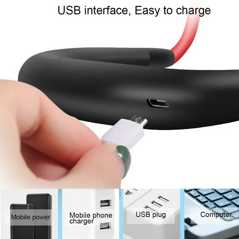 1200mA и 2000mA спортивный маленький USB портативный мини-вентилятор для шеи гаджеты Electronicos с питанием от батареи 3 скоростной вентилятор с регулируемой скоростью Fa