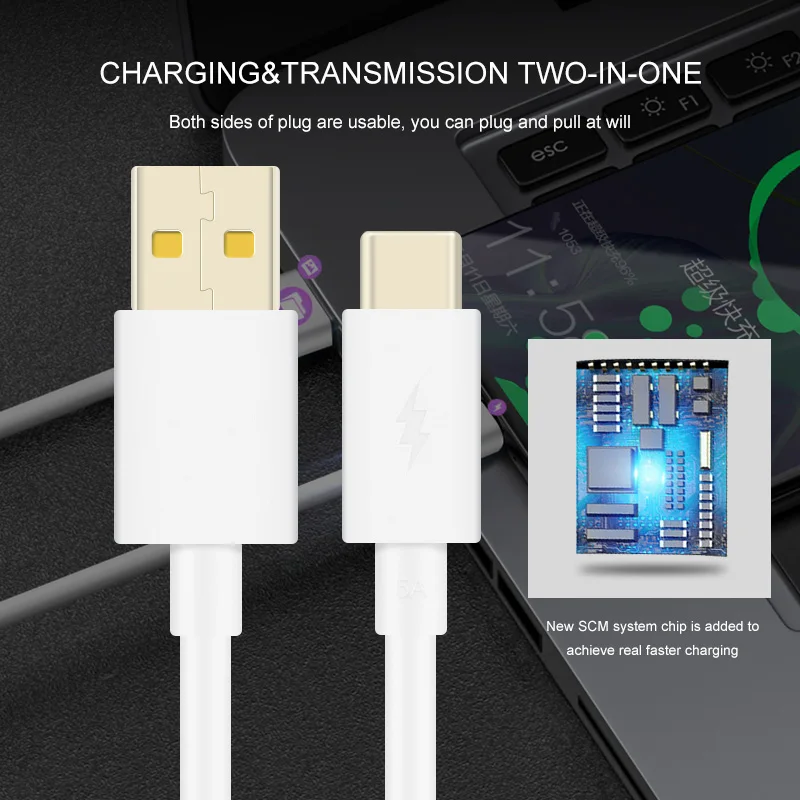 Usb type C для samsung S9 S8 Xiaomi Mi9 Redmi Note 7 кабель быстрой зарядки type C