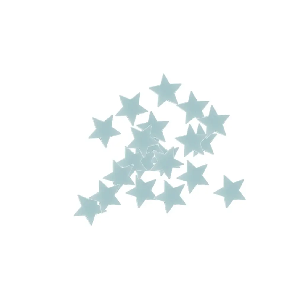 100PCS Star Wall Stickers Glow In The Dark Bedroom Home Decor Color Luminous Fluorescent Decal |