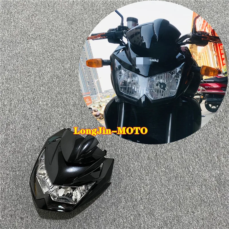 fit for Kawasaki Z750 Z1000 ZRT00B ZR750L motorcycle headlight assembly plant 2007--2012 Transparent lighthouse kit | Автомобили и