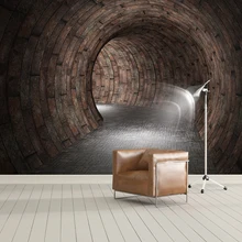 Пользовательские Настенные обои 3D креативные абстрактные пространства настенная живопись ресторан кафе фон Настенный декор Papel де Parede 3D Paisagem