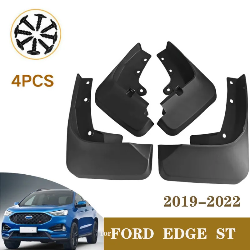 Parafanghi Posteriori Anteriori Automatici 4 Pezzi Per Ford Edge St 2019 2020 2021 2022 Parafanghi Parafanghi Speciali Per Auto Parafanghi