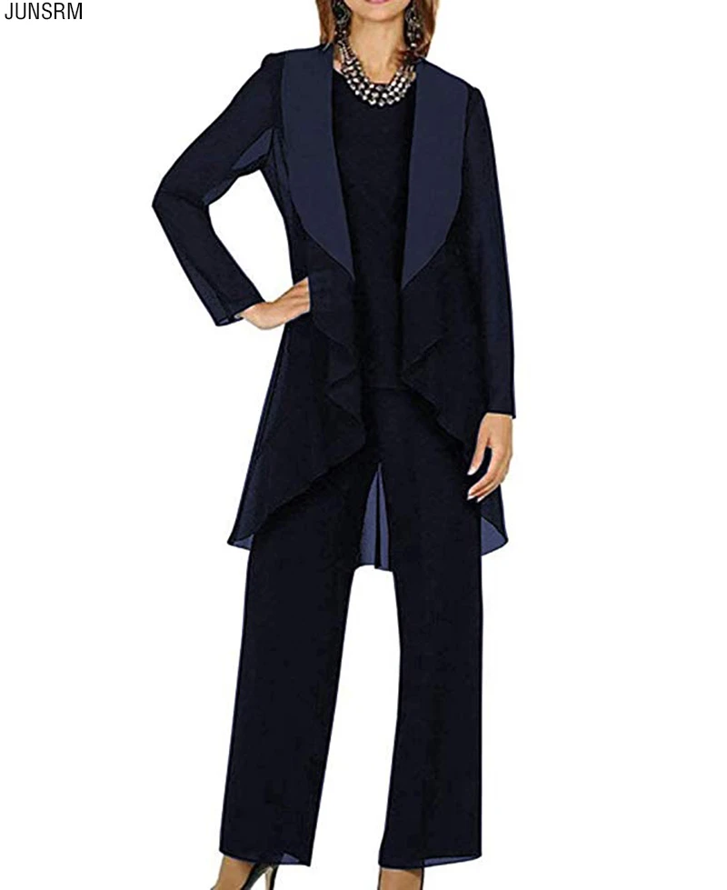 black mother of the bride pant suits