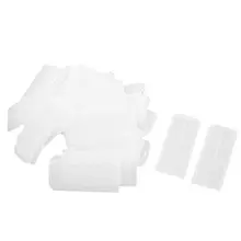 50 шт. гибкий пустой провод Соединительный кабель панель для маркировки этикетки бирки 72 мм x 31 мм