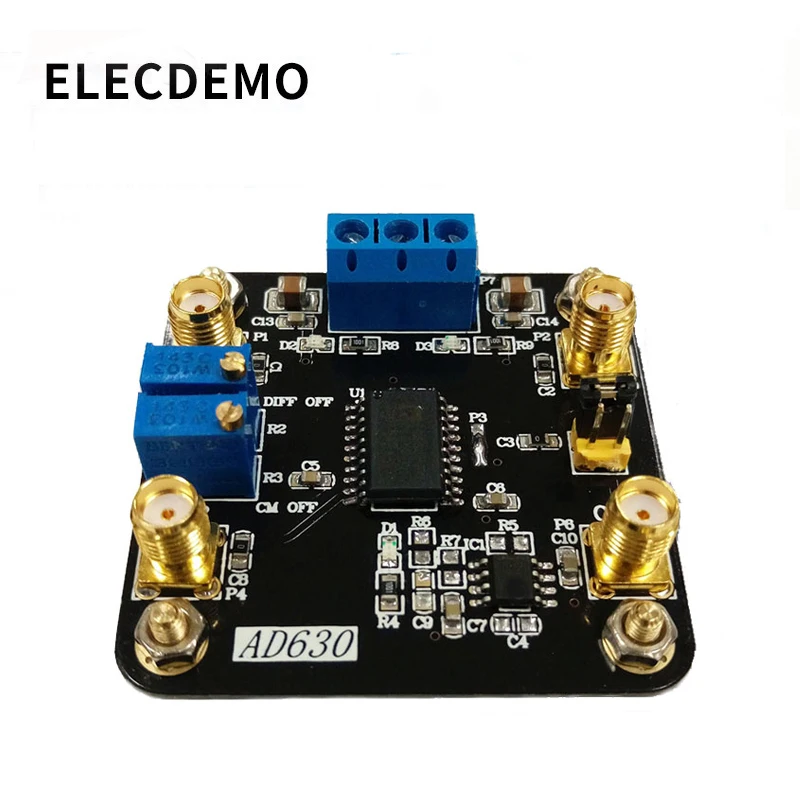 Módulo para Detecção de Modulação de Detecção de Sinal Módulo Equilibrado Modulador Chip Lock-in Amplificador Fraco Ad630