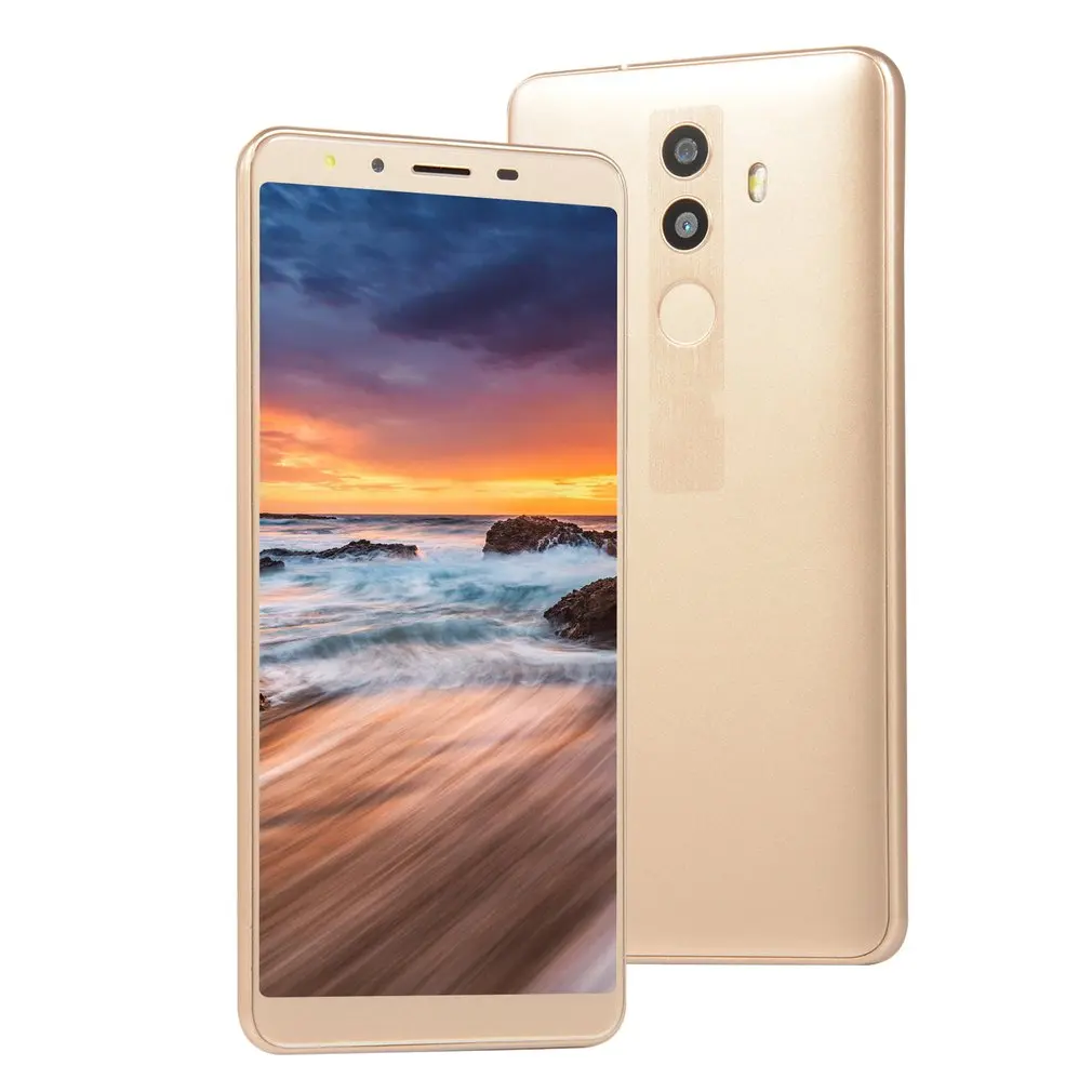 4G Smartphone 5.0 Inch Android Dual Core Dual Sim Global Version Mobile Phone Fingerprint Machine Hd Screen Smart Phone